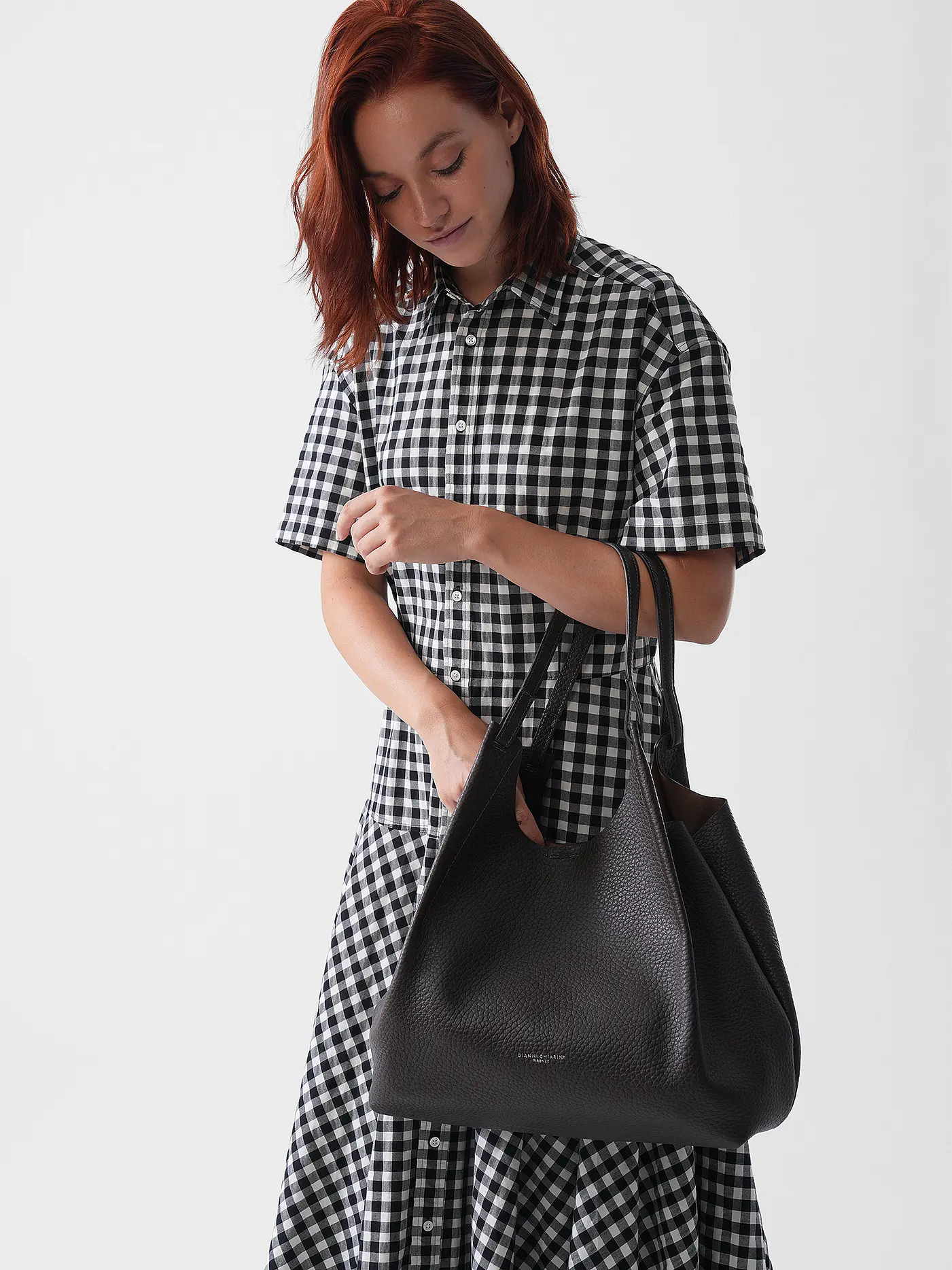 GIANNI CHIARINI | Ledertasche - Hobo Bag DUA | 